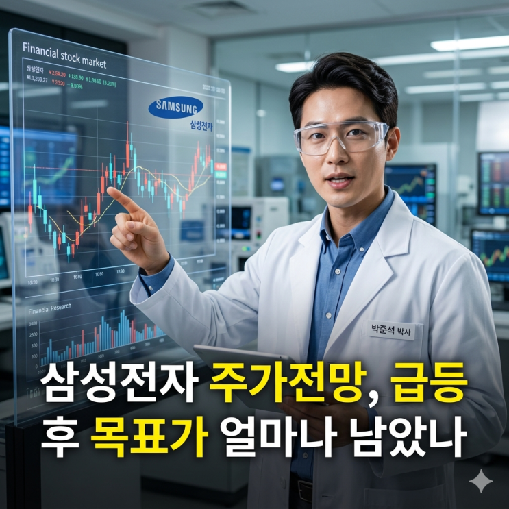  삼성전자 주가전망, 급등 후 목표가 얼마나 남았나