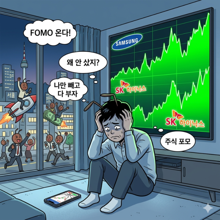  포모가 온 개미들 뭐라도 사야하는 상황 #fomo