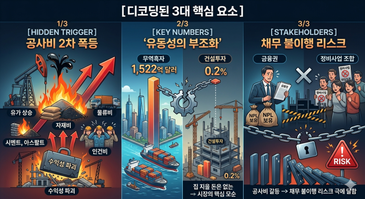  [긴급진단] "현금 쥔 자가 승리한다" 2026 오일쇼크발 공급 멸실 시나리오와 생존 전략