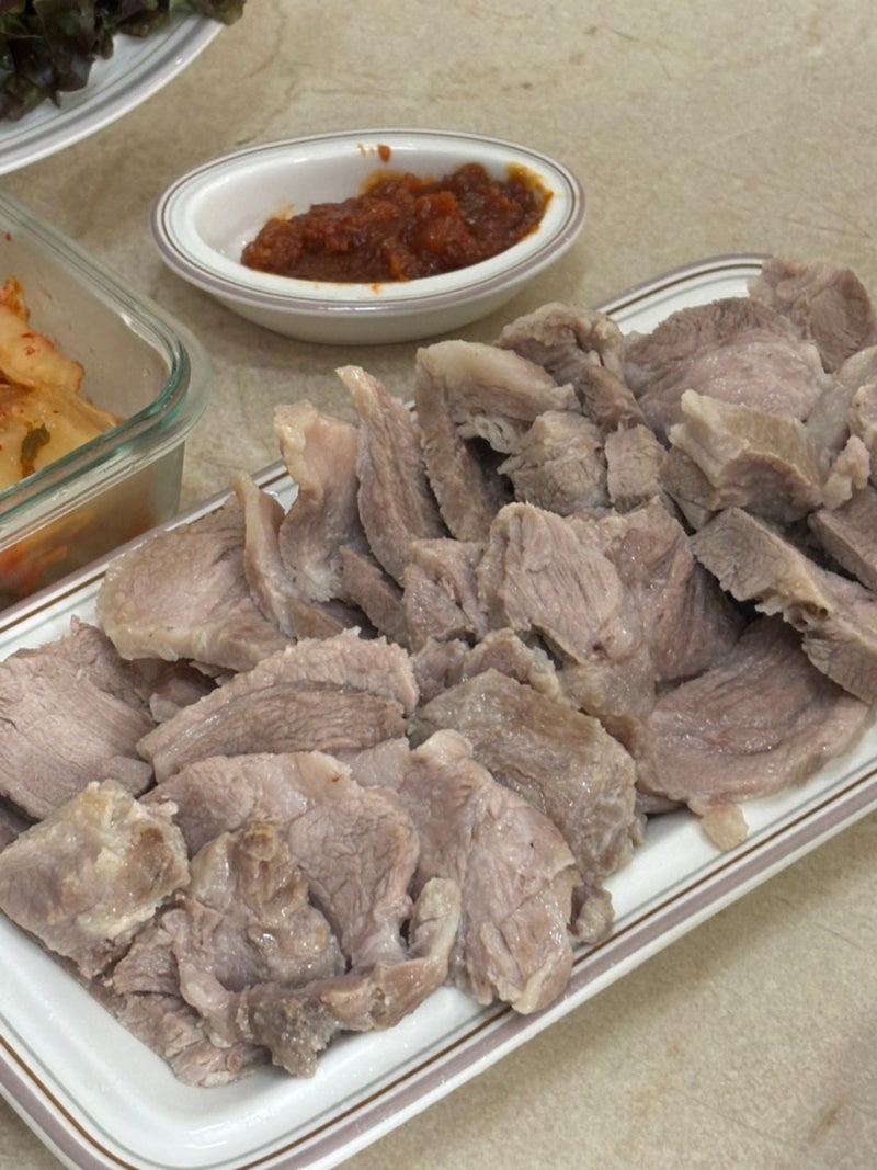 성시경 미원 수육 레시피 | 수육 맛있게 삶는 법 | 초간단 보쌈 레시피
