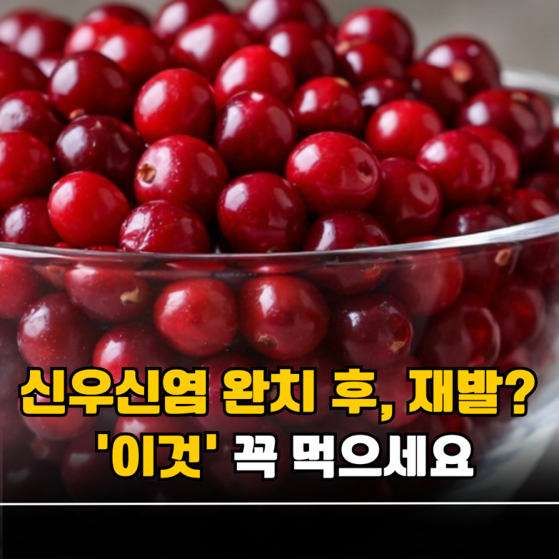 신우신염 증상 재발 방지, "신장에 좋은 음식" 5가지와 식단 관리법