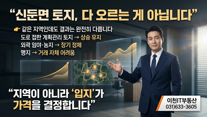  이천 신둔면 토지, 지금이 저점일까? 2026년 숨은 상승 구간과 리스크 완전 분석”