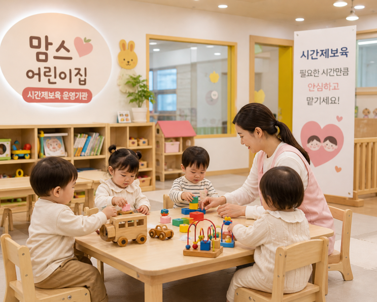  2026년 남동구 시간제보육 안내 우리동네 근처어린이집 어디?