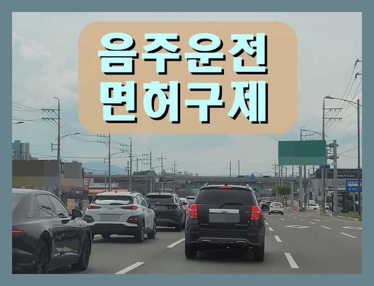  혈중알콜농도 2진 음주운전 0.049 수치 취소된다면