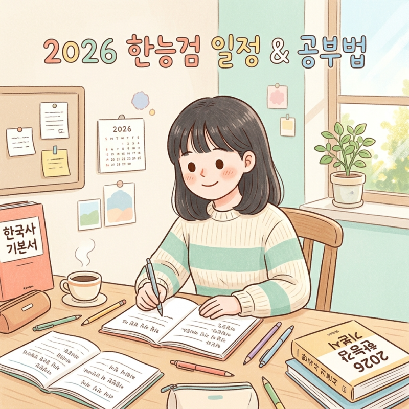2026 한국사능력검정시험 일정 & 공부법심화/기본 차이, 독학 합격 전략까지