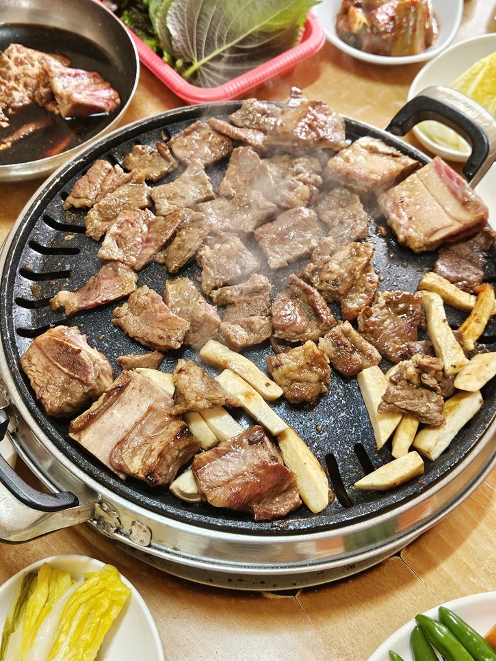 진영 갈비 맛집 할매갈비 주말 오픈런 후기
