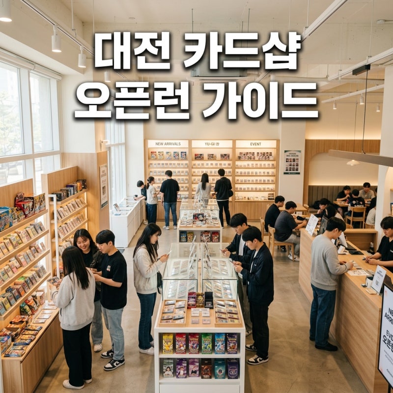 대전 포켓몬카드샵 카드롤대전 오픈런 꿀팁 및 대기번호 발급 정리