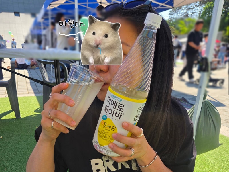 미에로화이바 솔트레몬 대용량 으로 직접 마셔봤어요