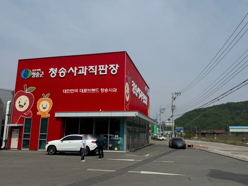 경북 청송 : 청송사과유통센터직판장 사과 구매하기. 인터넷 쇼핑몰도 있음. 사과 맛있고 저....