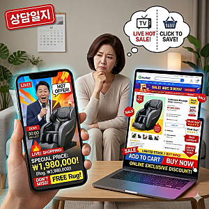 홈쇼핑에서 방송하는 코지마, 바디프랜드 안마의자 구매 해도 될까요?
