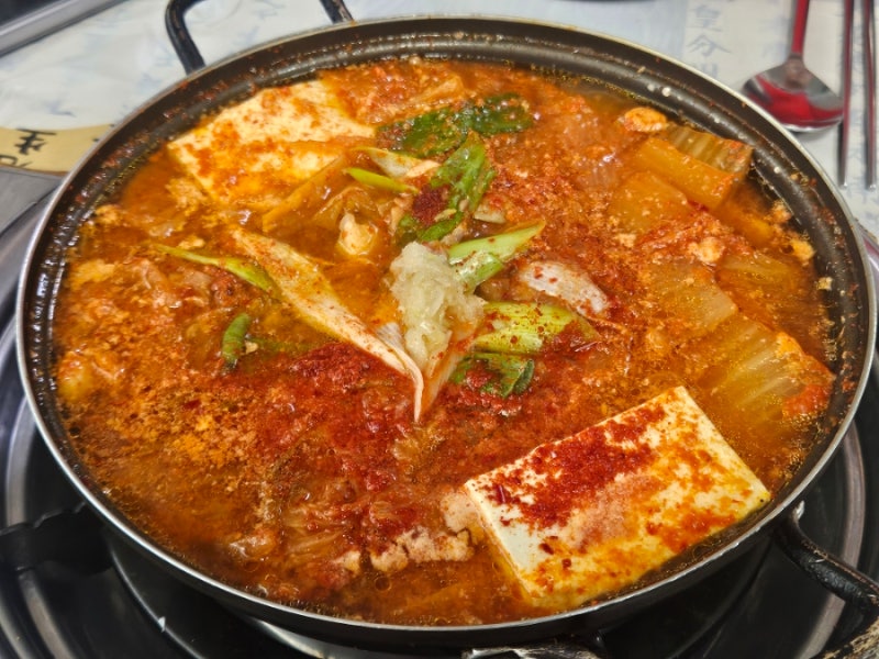 군산 조촌동 김치찌개 맛집 풍미정 방문 후기