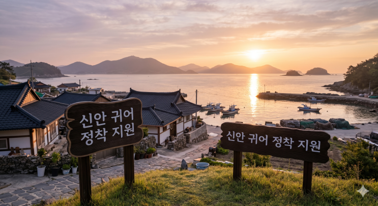  신안군 귀어 정착 지원 대상일까요 주택 수리비 받는 방법과 조건