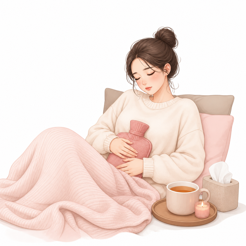 생리 전·중·후 증상과 생리에 좋은 음식 총정리