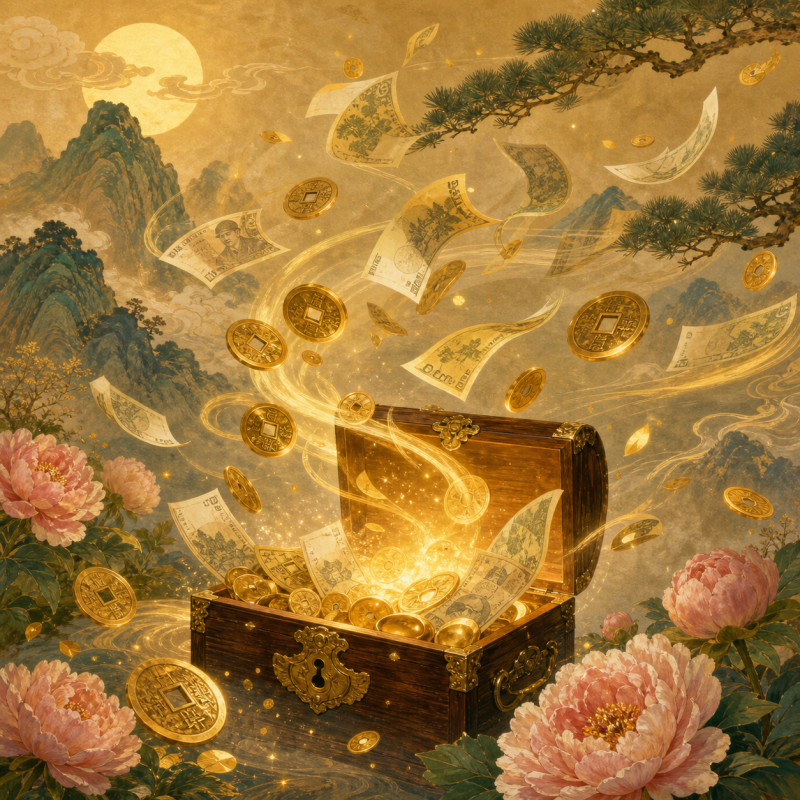 돈꿈 해몽, 돈 줍는 꿈과 잃는 꿈