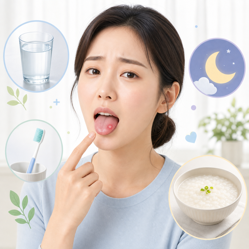 혓바늘 빨리 없애는법 5가지, 원인과 예방법까지
