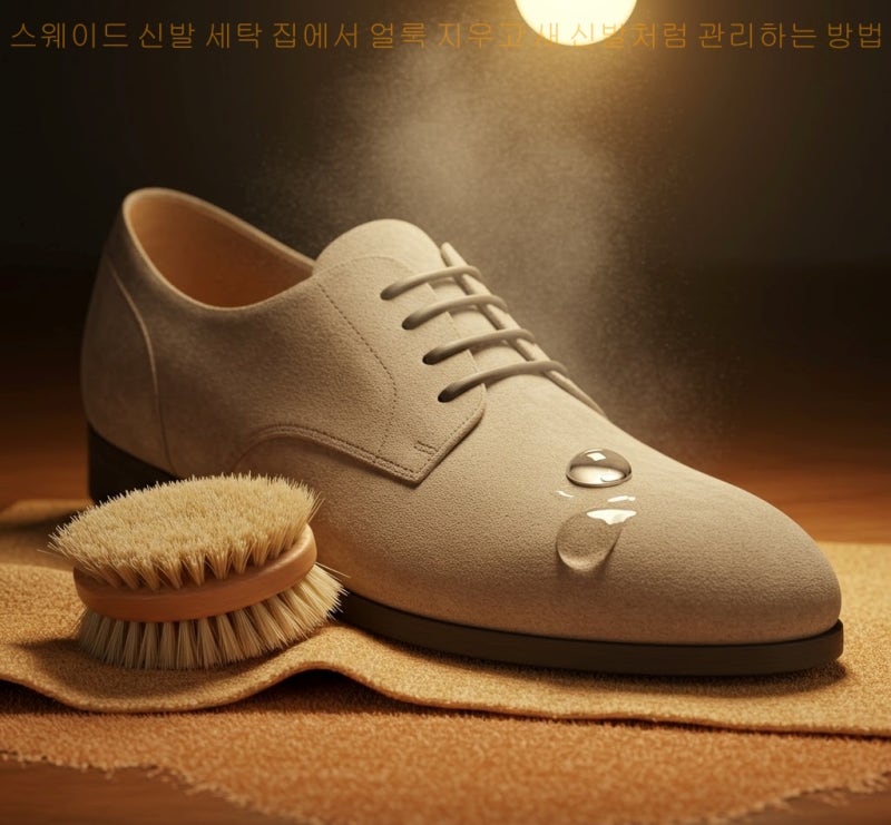 스웨이드 신발 세탁 집에서 얼룩 지우고 새 신발처럼 관리하는 방법