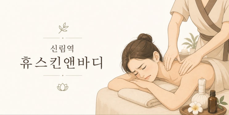  긴 연휴의 끝, 사부작거리는 일상과 근육통 사이 (feat. 신림 휴스킨앤바디)