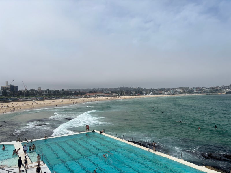 4인 가족 시드니 자유여행. 본다이 비치 Bondi Beach 아이스버그 수영장 Bondi Iceberg Swimming Club
