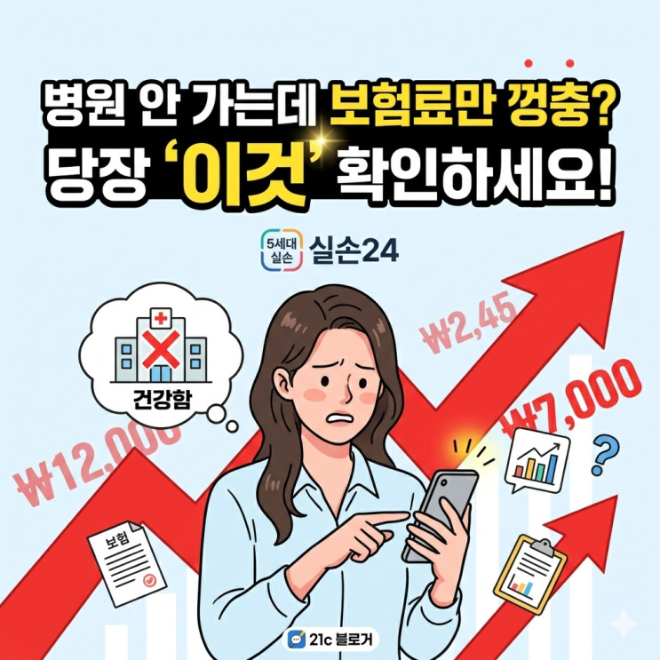 실손보험 똑같이 내고 나만 손해? 5세대 전환으로 252만 원 아끼는 법 (feat. 실손24 청구법 총정리)