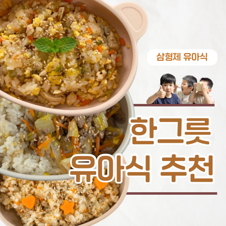  한그릇 유아식 추천 메뉴 모음 간편하게 영양 챙기기