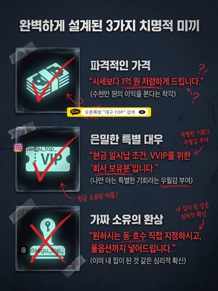  ️대구 동성로 SK리더스뷰 분양사기 의혹 사례임