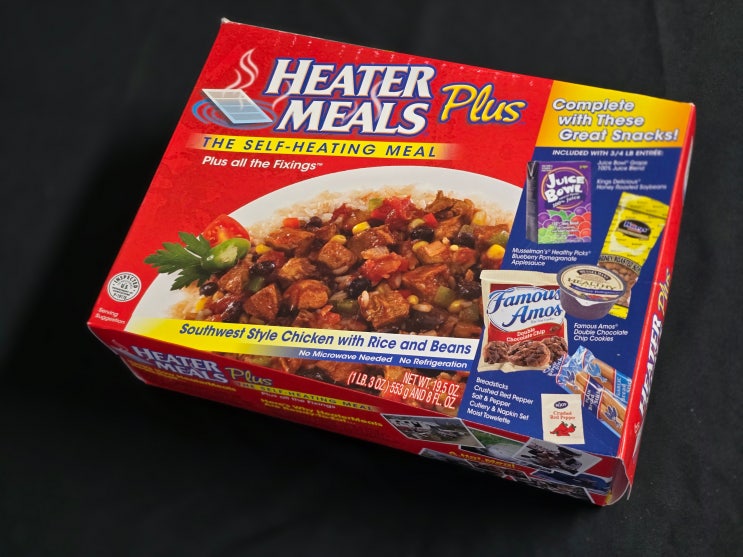  Heater Meals Plus Southwest Style Chicken with Rice and Beans