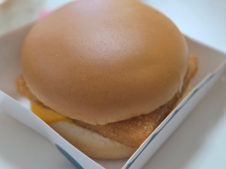 후쿠오카 니시진 맥도날드 맥모닝 포장 후기, 생선버거 필레오피쉬