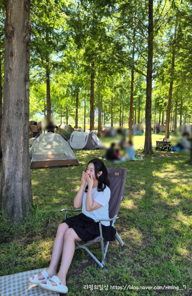  양산 황산공원 피크닉 5월 어린이날 방문 후기 (캠크닉존, 배달 음식)