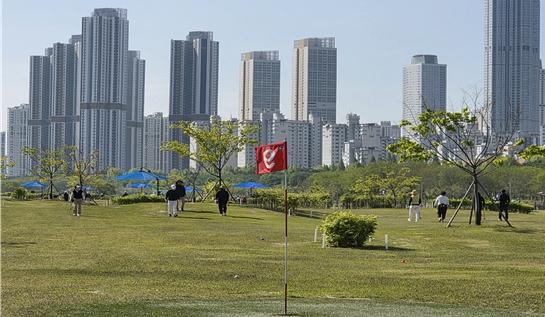 ‘더’ 편리해진 송도파크골프장 운영 시작