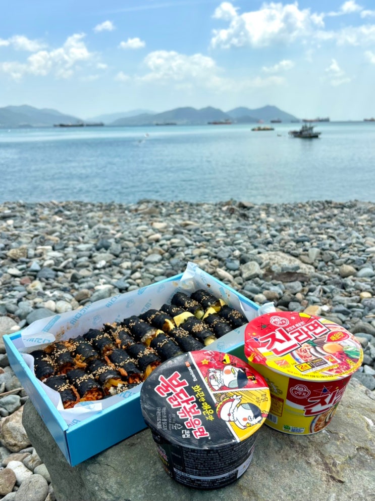  [여수/만성리해변] 여수 김밥 추천 "바다김밥 중앙본점" 포장 후기 