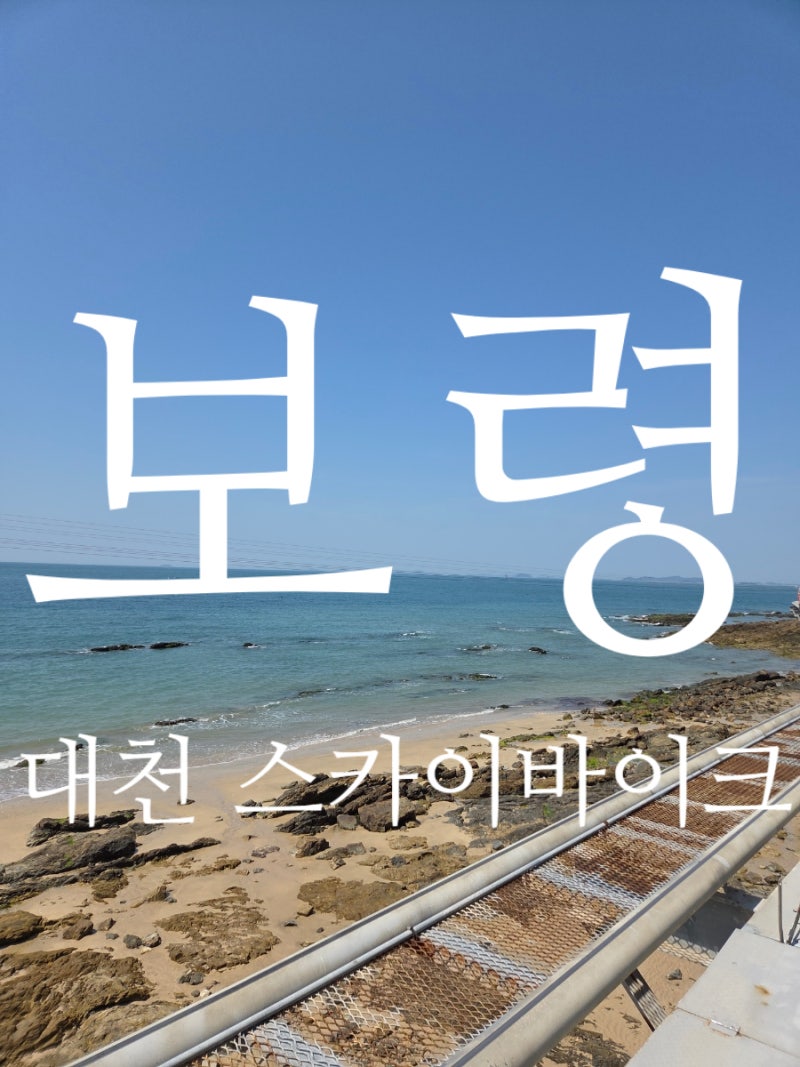 대천여행 스카이바이크 대천해수욕장가볼만한곳 대천스카이바이크 보령스카이바이크 서해....
