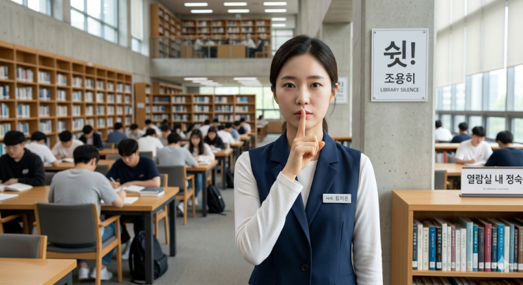  조용함을 강요하는 사회