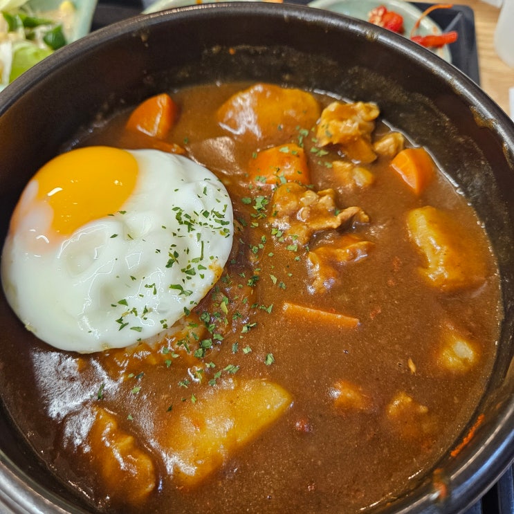  100시간 동안 숙성한 수서역 수제 카레 맛집 혼밥 하기 좋은 왕건카레