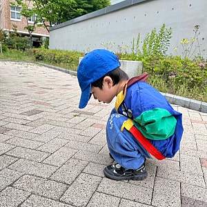5세 남아 보보쇼즈 26ss 모던 트랙수트 바람막이 자켓 4-5y 후기 및 코디