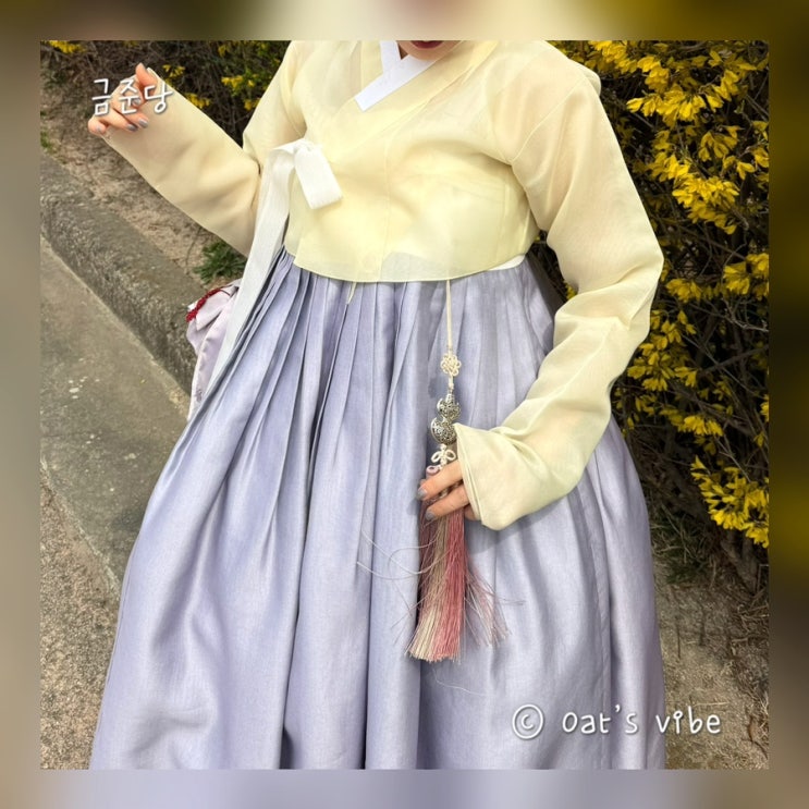  경복궁 단아한 한복 대여 어디서? 헤어와 소품까지 금준당 후기