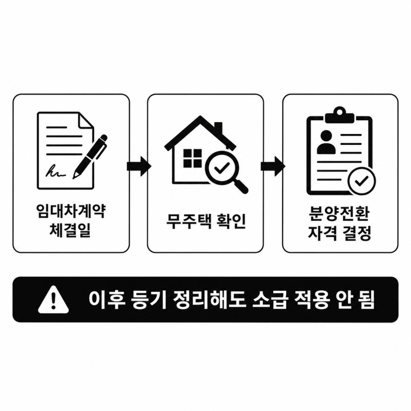 공공임대 분양전환, 무주택 시점은 언제일까 관련 이미지 5