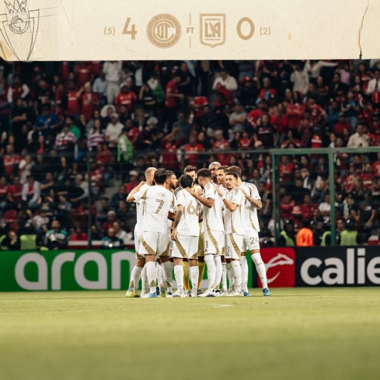  해발 2,670m 톨루카 지옥에서 LAFC가 4골 쳐맞고 탈락했다