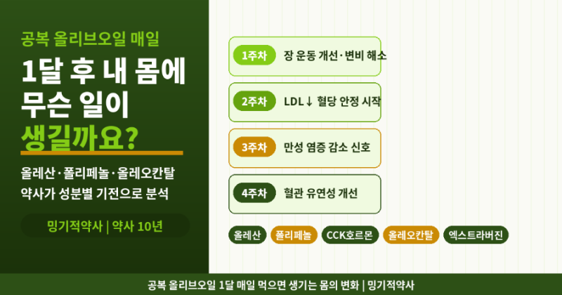공복 올리브오일 매일 먹는다면 1달 뒤 변화-약사가 효과부터 추천,비추천 복용법까지 총정....