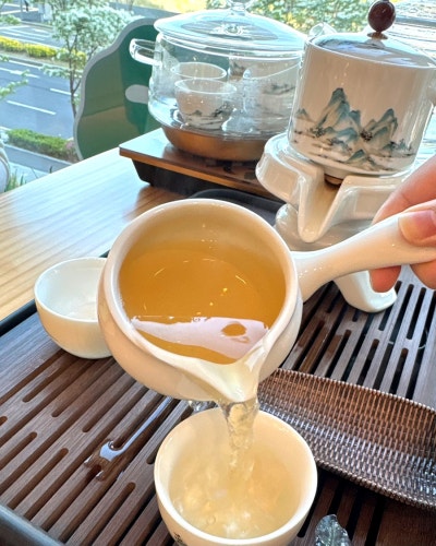 송도찻집 인천보이차 진하오차