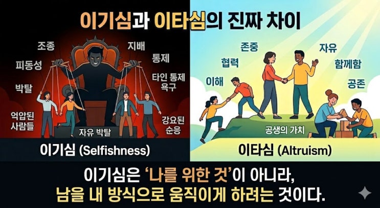  99%는 배려라고 착각한다｜사람을 망치는 진짜 이기심