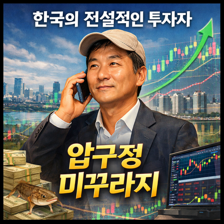  한국의 전설적인 투자자 "압구정 미꾸라지"