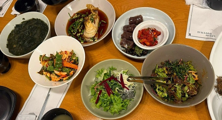  대구 시지 한정식 룸 있는 보쌈 맛집 채담은