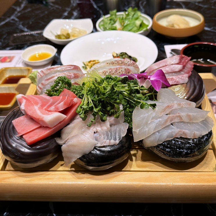  잠실 초밥 선남sea 다이닝 B코스 먹고 온 후기 종합운동장역 데이트 맛집