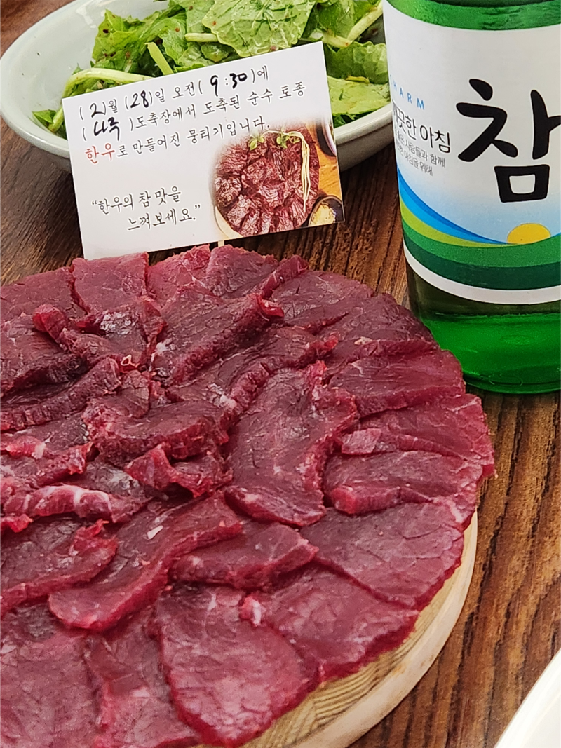 [대구] 덕일생고기 본점 | 뭉티기 양지 오드레기 맛집 존맛 추천 | 동대구 뚜벅이 여행 | 내돈....