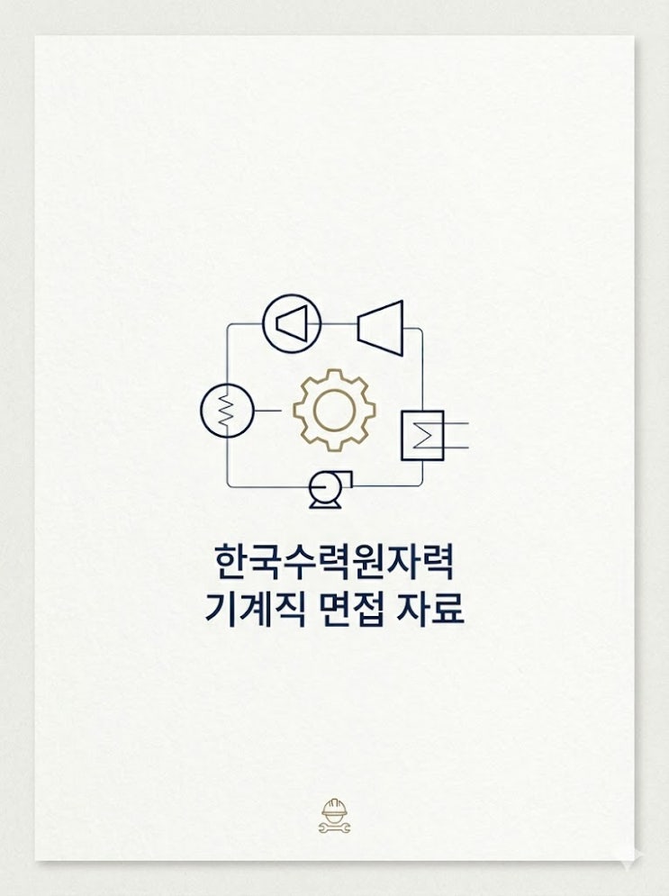  한국수력원자력 기계직 면접후기, 한수원 실제 기출 질문은 이렇게 나옵니다