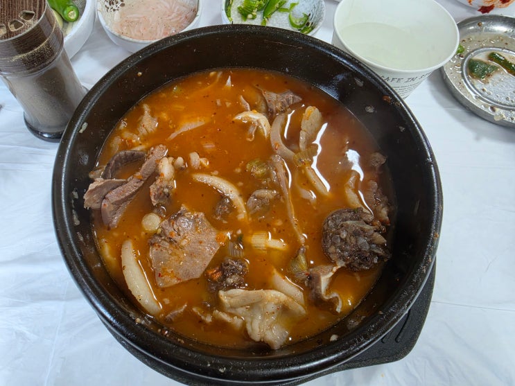 속초 장터순대국 가봄