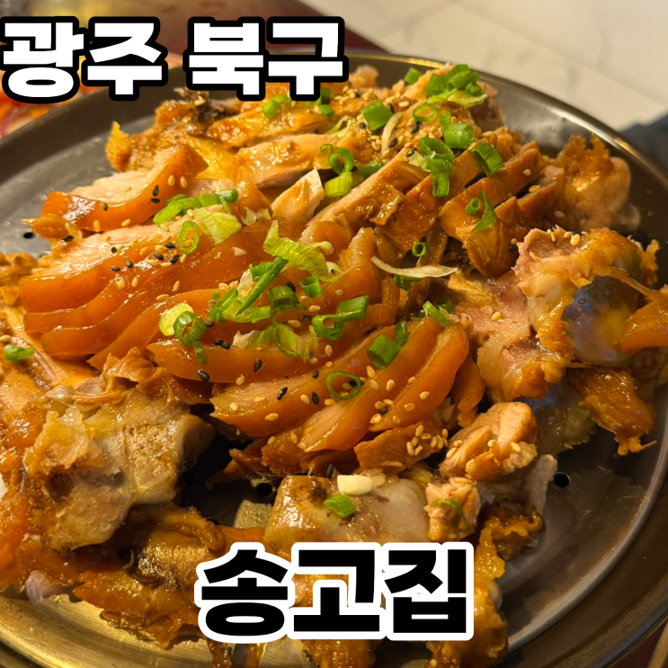  광주 북구 용봉동 전대후문 맛집 '송고집' 방문후기 ㅡ 족발과 중식의 조화로움