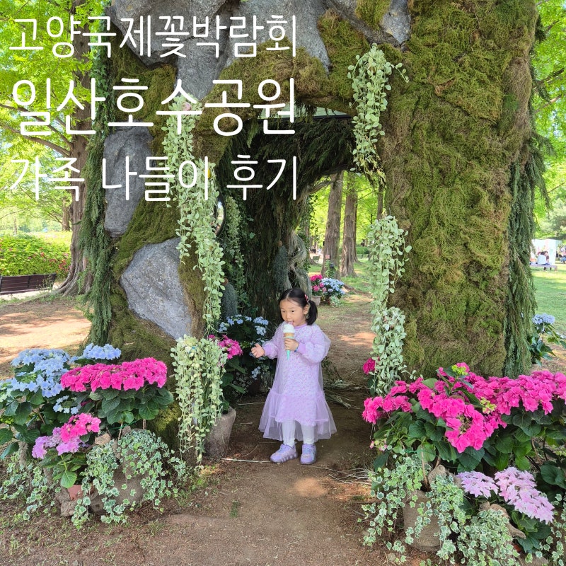 일산호수공원 2026년 "고양국제꽃박람회"│47개월 아이랑 가족 나들이 추천