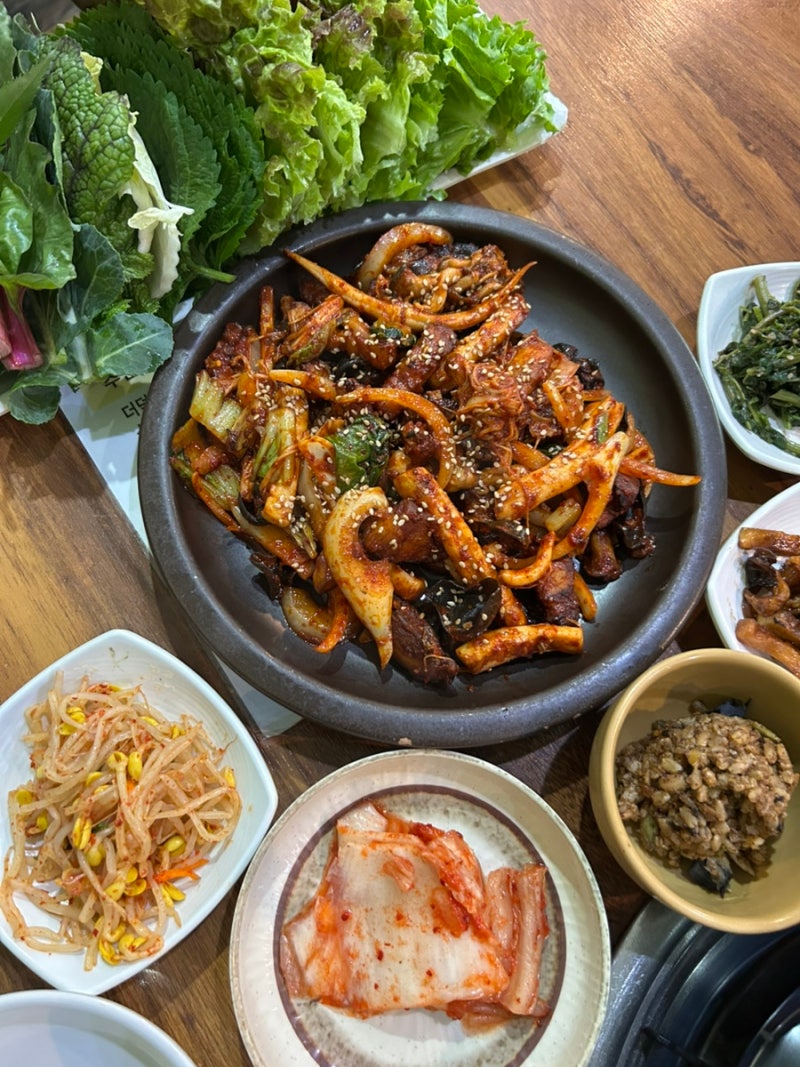 율동공원맛집 가족 외식으로 최고였던 이원희맛집 직화쌈밥