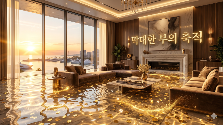  홍수 나는 꿈 해몽, 맑은 물이 집 안으로 거세게 밀려왔다면 오늘 당장 청약 통장을 확인하십시오 (부동산 횡재수)